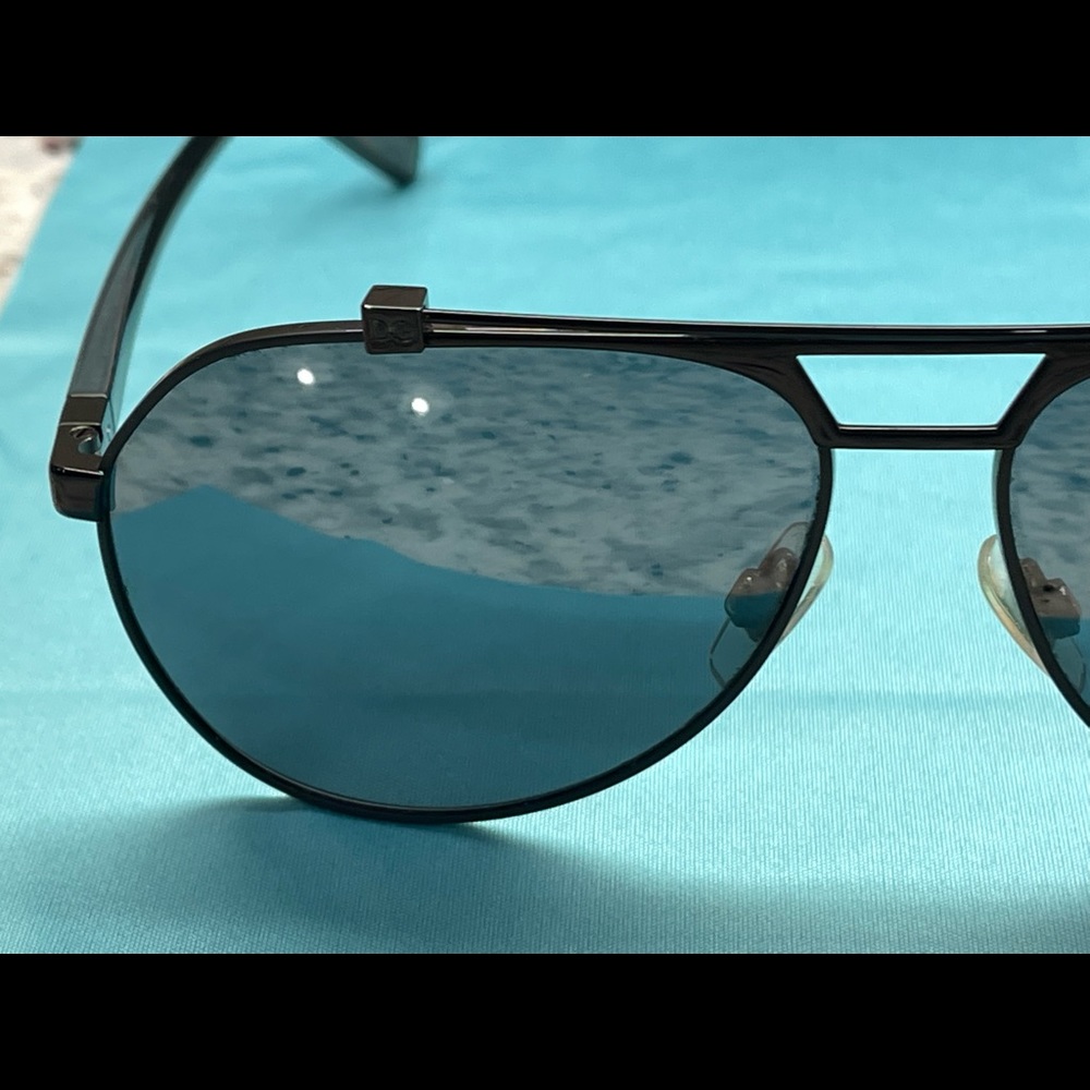 Gently Used Authentic Dolce & Gabbana Sunglasses BLACK colored - Picture 6 of 13